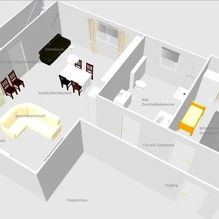 公寓 包括厨房的法尔维格公寓