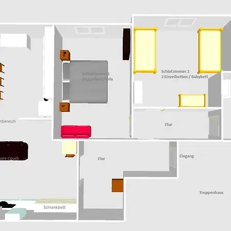 Falvig Inkl. Kueche アパート バート・シェーンボルン